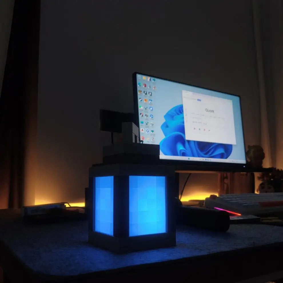 Lampada Retro Minecraft